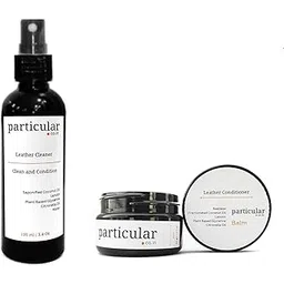 Particular: Leather Deep Cleaning and Conditioning Combos | Leather Conditioner and Nourisher and Protector| 100% Good for Leather Ingredients only. (Cleaner + Balm)-picture-16