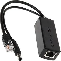 PARUHT Deluxe POE Splitter Active Power Over Ethernet Splitter 48V to 12V for POE Devices, Switches, IP Camera, IP Phone DEPOES1X, Black-picture-18