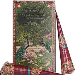 Parul Garg Beauty Signature Mehandi Pack – Natural Henna Cones for Hands & Feet | Deep Colour, Smooth Application, Enriched with Eucalyptus & Clove Oil, Ammonia & PPD Free | Pack of 2 (30g Each)-picture-44