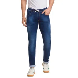 Parx Blue Jogger Fit Jeans-picture-30