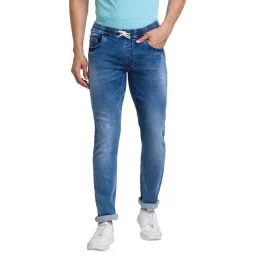 Parx Blue Jogger Fit Jeans-picture-46