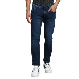 Parx Blue Slim Fit Low Rise Jeans-picture-28