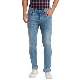 Parx Blue Slim Tapered Fit Jeans-picture-41