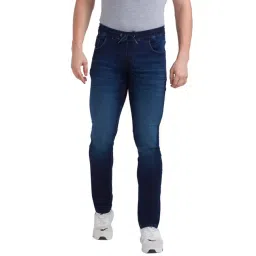 Parx Dark Blue Regular Fit Jeans-picture-20