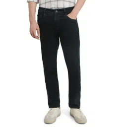 Parx Fancy Green Cotton Slim Fit Jeans-picture-22