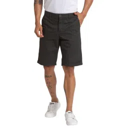 Parx Green Regular Fit Shorts-picture-18
