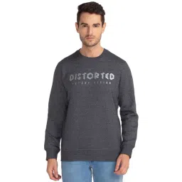 Parx Grey Regular Fit Printed SweatShirt-picture-40