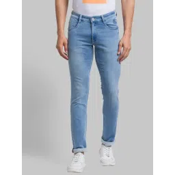 Parx Light Blue Tapered Fit Jeans-picture-33