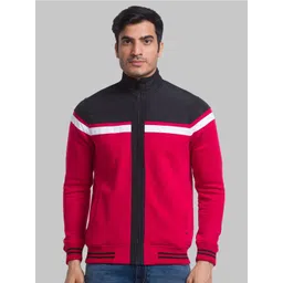 Parx Men Colourblocked Sweatshirt-picture-29