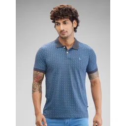 Parx Men Printed Polo Collar Pockets T-shirt-picture-15