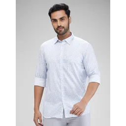 Parx Men Slim Fit Floral Opaque Printed Casual Shirt-picture-17