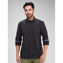 Parx Men Slim Fit Floral Opaque Printed Casual Shirt-picture-19
