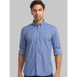 Parx Men Slim Fit Floral Opaque Printed Casual Shirt-picture-26