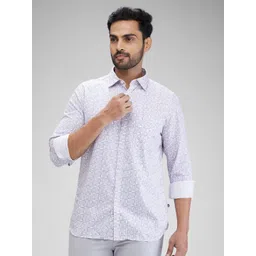 Parx Men Slim Fit Floral Opaque Printed Casual Shirt-picture-15