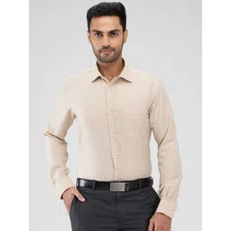 Parx Men Spread Collar Solid Slim Fit Formal Shirt-picture-33