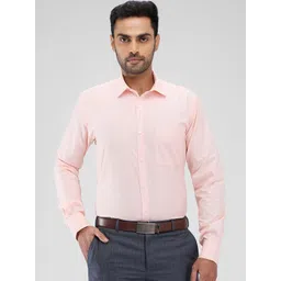 Parx Men Spread Collar Solid Slim Fit Formal Shirt-picture-30