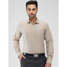 Parx Men Spread Collar Solid Slim Fit Formal Shirt-picture-37