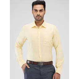 Parx Men Spread Collar Solid Slim Fit Formal Shirt-picture-20