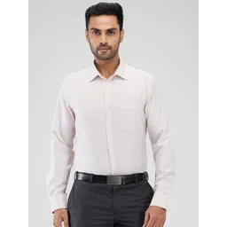 Parx Men Spread Collar Solid Slim Fit Formal Shirt-picture-33