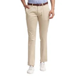 parx Men Tapered Fit Flat-Front Trousers-picture-35