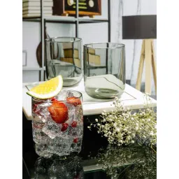 Pasabahce Transparent Glass Juice Cold Drink Glasses Iconic Tumbler - Set of 6 (280ml)-picture-22