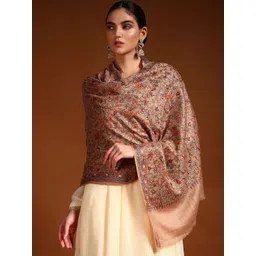 Pashmoda Women Floral Embroidered Shawl-picture-20