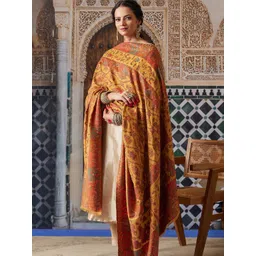 Pashmoda Women Paisley Woven Design Shawl-picture-28