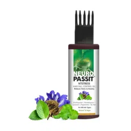 Passion Indulge Neuropassit Ntstress & Hair Fall Control Oil - 100 ml-picture-11
