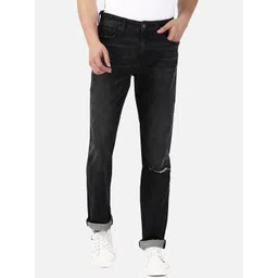 Passion Men Low Distress Light Fade Stretchable Cotton Jeans-picture-27