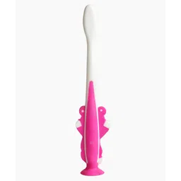Passion Petals Bear Design Toothbrush - Pink image 3