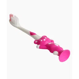 Passion Petals Bear Design Toothbrush - Pink image 4