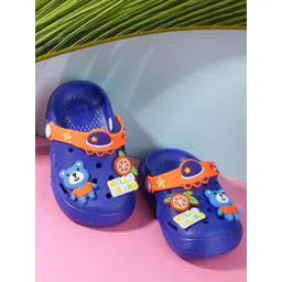 PASSION PETALS Boys Bear embossed clogs Flip Flops-picture-10