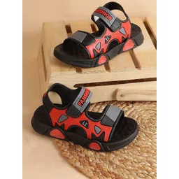 PASSION PETALS Boys Colourblocked Comfort Sandals-picture-10
