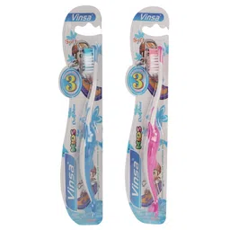 PASSION PETALS Dolphin Shape Toothbrush Pack of 2 (Colour May Vary)-picture-23