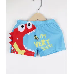 PASSION PETALS Fish Printed Trunk - Light Blue & Red-picture-25