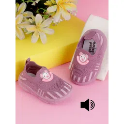 PASSION PETALS Girls Applique Slip-On Sneakers-picture-18