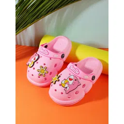 PASSION PETALS Girls Fish Embossed clogs Flip Flops-picture-23