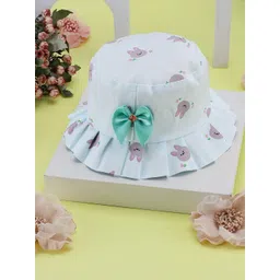 PASSION PETALS Girls Green Printed Bucket Hat-picture-18