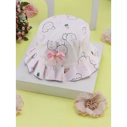 PASSION PETALS Girls Pink Printed Bucket Hat-picture-34