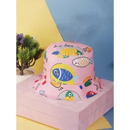 PASSION PETALS Girls Printed Cotton Bucket Hat-picture-39