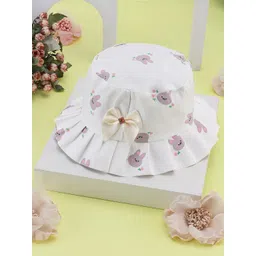 PASSION PETALS Girls Printed Cotton Sun Hat-picture-29