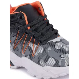 PASSION PETALS Kids Printed Lace Up Lightweight Sneakers Casual Shoes image 4