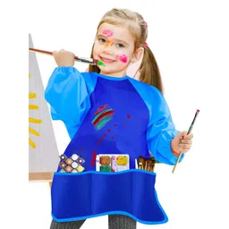 PASSION PETALS Kids Printed Waterproof Painting Apron-picture-23