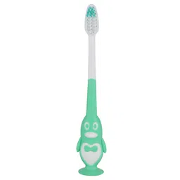 PASSION PETALS Penguin Shape Toothbrush - Green-picture-27