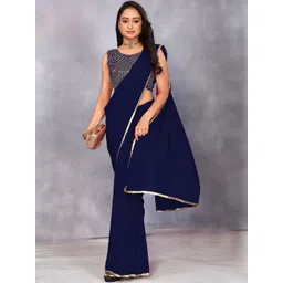 PATLANI STYLE Sequinned Embellished Border Saree-picture-41