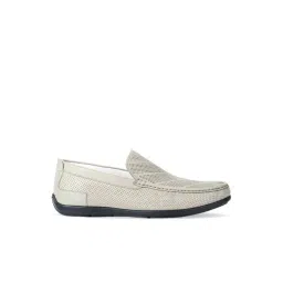 Pavers England Men's Off White Casual Loafers-picture-30