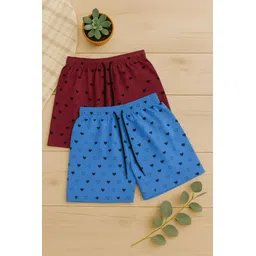 payaltextile Pack of 2 Printed Women Multicolor Regular Shorts-picture-21