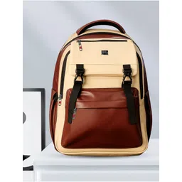 PB Pearlbags Unisex Colourblocked Backpack-picture-18
