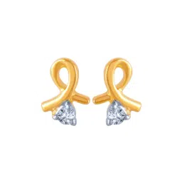 P.C. Chandra Jewellers 14 kt Gold & Diamond Earrings-picture-38