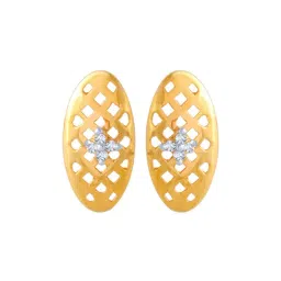 P.C. Chandra Jewellers 14 kt Gold Earrings-picture-43